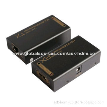 Single Cat HDMI Extender, 60M EDID Switch Support 3D Top 1